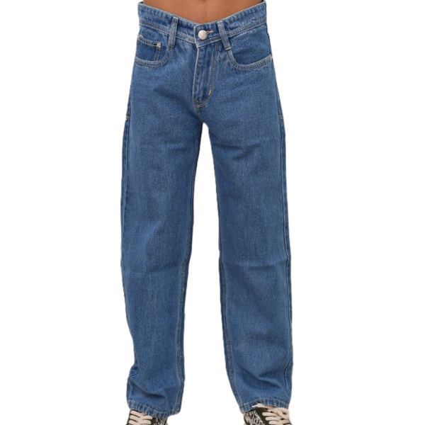 Men's Baggy Blue Jeans