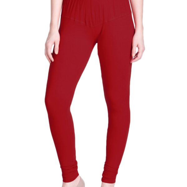 Red Premium Churidar Leggings