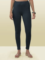 Grey Ankle Length Leggings