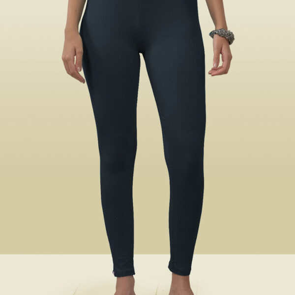 Grey Ankle Length Leggings