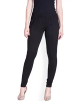 Black Premium Churidar Leggings - Image 2