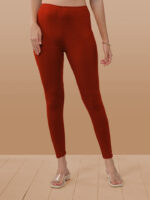 Red Premium Churidar Leggings - Image 2