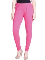Dark Pink Premium Churidar Leggings