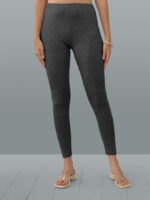 Black Ankle Length Leggings - Image 9