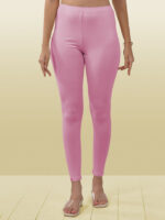 Pink Ankle Length Leggings - Image 2