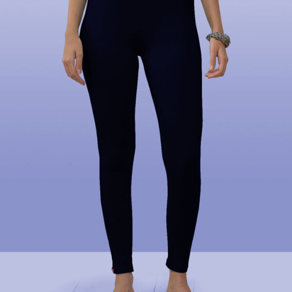 Navy Ankle Length Leggings