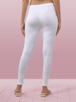 White Ankle Length Leggings - Image 7