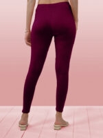 Purple Ankle Length Leggings - Image 5