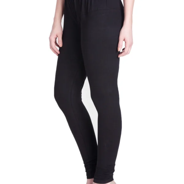 Black Premium Churidar Leggings