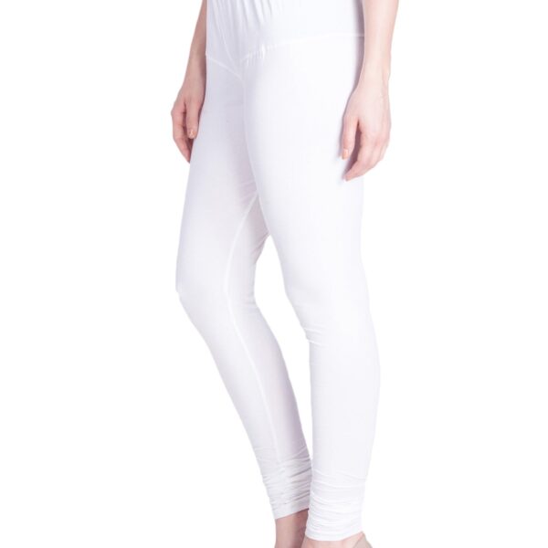 White Premium Churidar Leggings