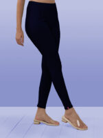 Navy Ankle Length Leggings - Image 6