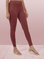 Coral Ankle Length Leggings - Image 4