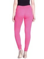 Dark Pink Premium Churidar Leggings - Image 4