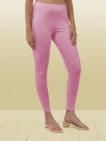 Pink Ankle Length Leggings - Image 4