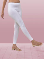 White Ankle Length Leggings - Image 6