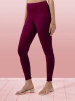 Purple Ankle Length Leggings - Image 8