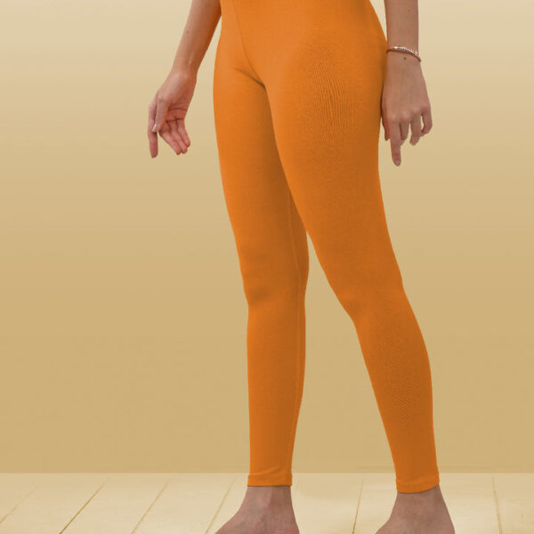 Yellow Ankle Length Leggings