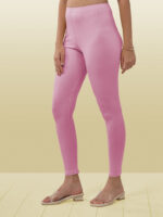 Pink Ankle Length Leggings - Image 5