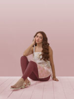 Coral Ankle Length Leggings - Image 6