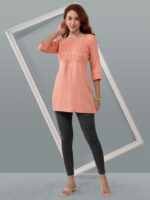 Black Ankle Length Leggings - Image 4