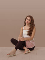 Brown Ankle Length Leggings - Image 7