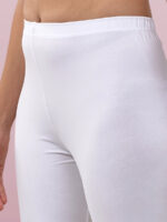 White Ankle Length Leggings - Image 3