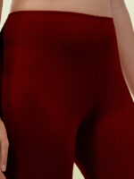 Red Ankle Length Leggings - Image 2