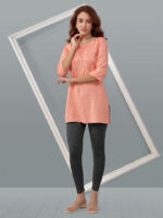 Black Ankle Length Leggings - Image 3
