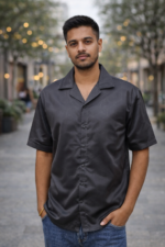 Charcoal Grey Casual Shirt - Image 2