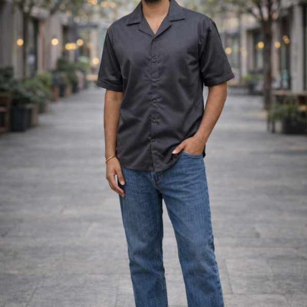 Charcoal Grey Casual Shirt