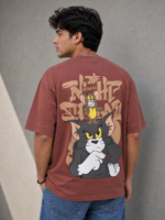 Tom & Jerry Graphic Printed Regular Fit T-Shirt for Men - Image 3