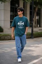 404 Human Not Found Graphic T-Shirt - Image 2