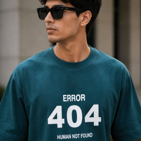 404 Human Not Found Graphic T-Shirt