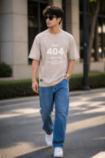404 Human Not Found Graphic T-Shirt - Image 2