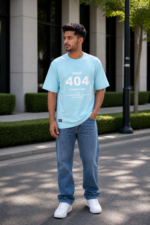 404 Human Not Found Casual T-Shirt - Image 2