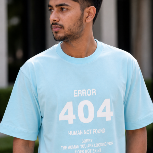 404 Human Not Found Casual T-Shirt