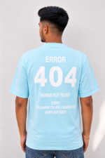 404 Human Not Found Casual T-Shirt - Image 3
