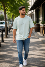 Basketball Logo Printed Casual T-Shirt - Image 2