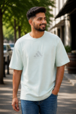 Basketball Logo Printed Casual T-Shirt
