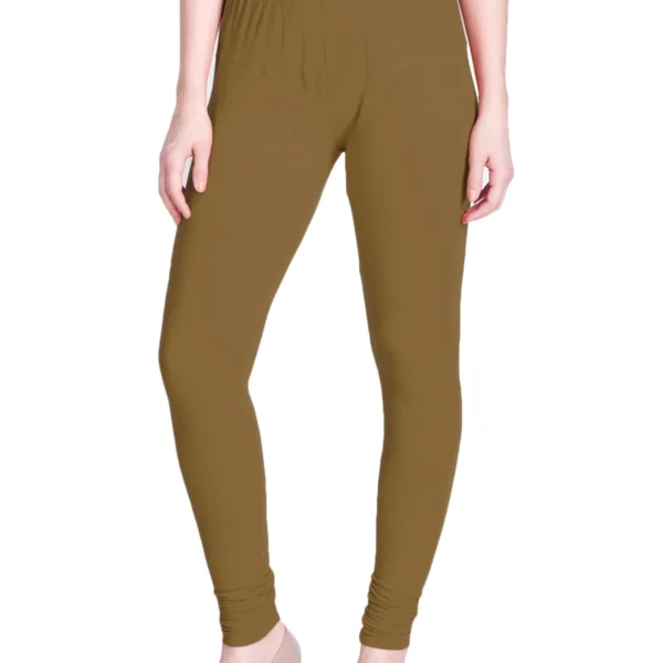 Brown Premium Churidar Leggings