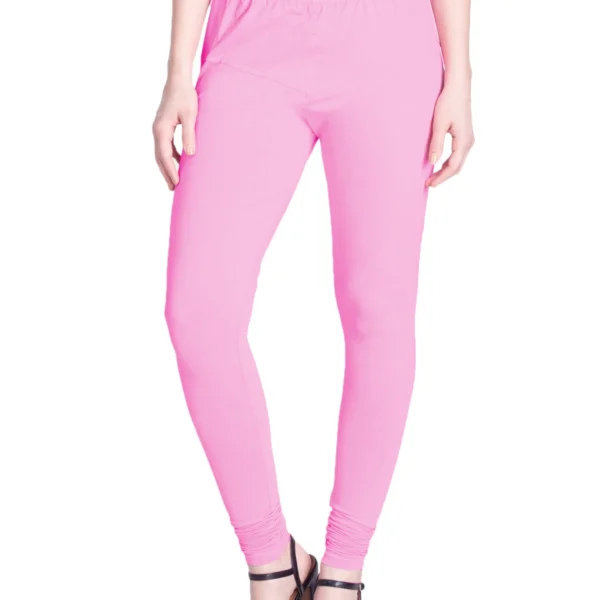 Pink Premium Churidar Leggings