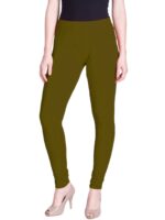Olive Premium Churidar Leggings - Image 2