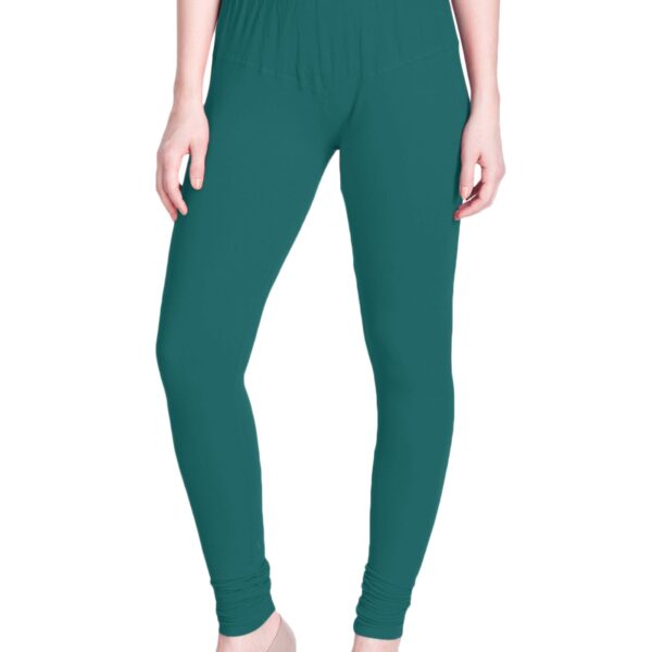Blue Green Premium Churidar Leggings