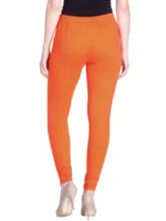 Orange Premium Churidar Leggings - Image 4