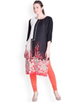 Coral Premium Churidar Leggings - Image 3