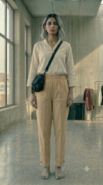 Premium Mustard Elasticated Everyday Trousers