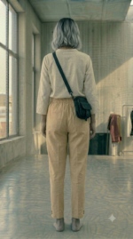 Premium Mustard Elasticated Everyday Trousers - Image 3