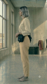 Premium Mustard Elasticated Everyday Trousers - Image 2