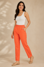 Essential Comfort: Vibrant Everyday Cotton Pants