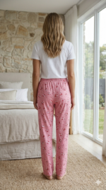 Dreamy Comfort: Floral Print Lounge Pajama Pants - Image 4